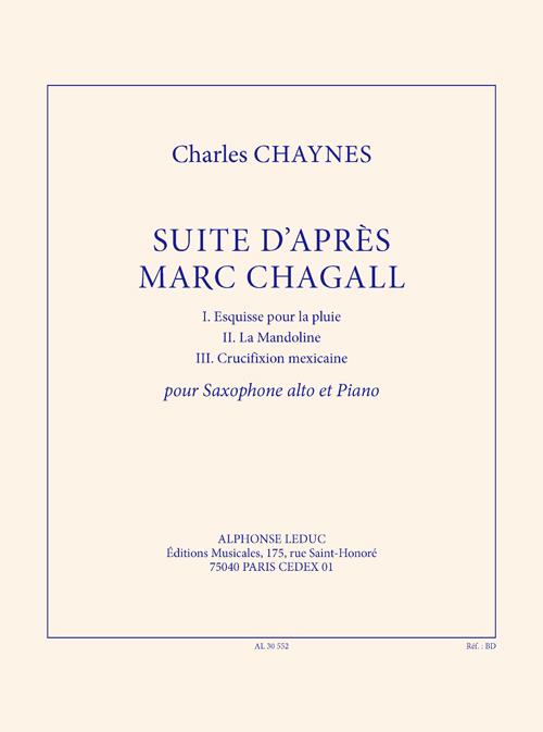 Suite d'après Marc Chagall pour