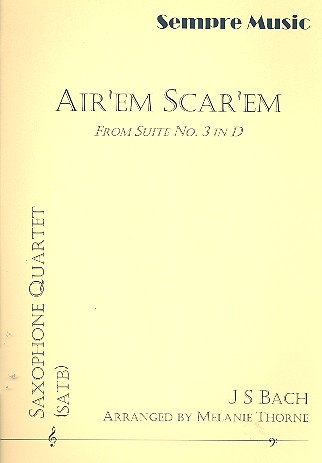 Air'em Scar'em for 4 saxophones (SATBar)