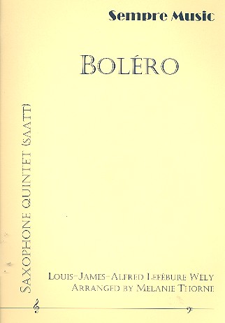 Boléro de concert for 5 saxophones (SAATT)