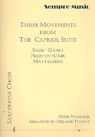3 Movements from The Capriol Suite