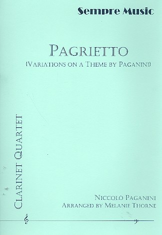 Pagrietto for 4 clarinets