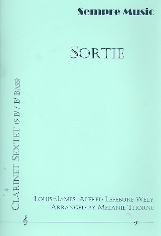 Sortie for 6 clarinets (BBBBBBass)