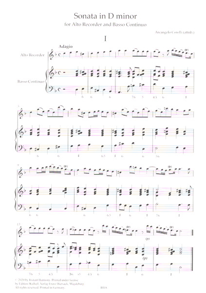 Sonata in d Minor