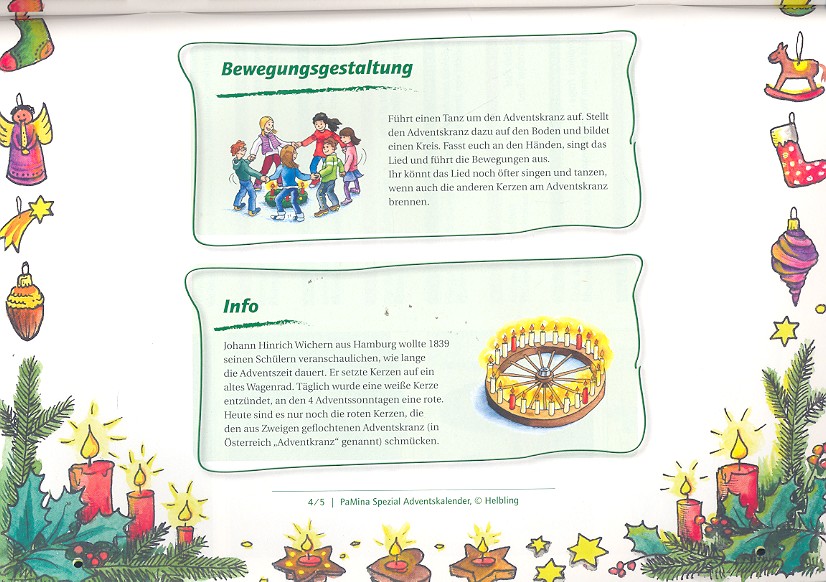 PaMina spezial 2012 (+CD) Adventskalender