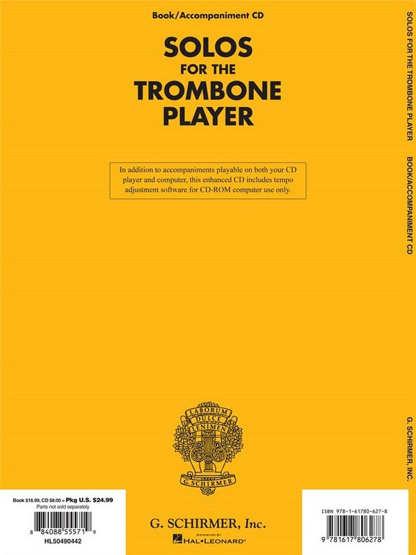 Solos for the Trombone Player (+Audio Online)