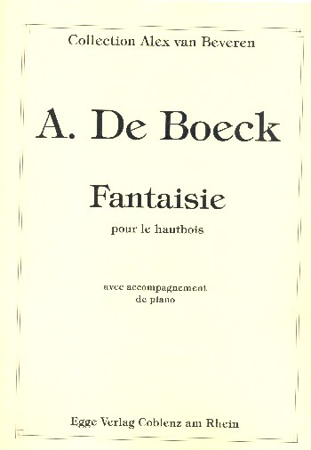 Fantaisie für Oboe und Klavier