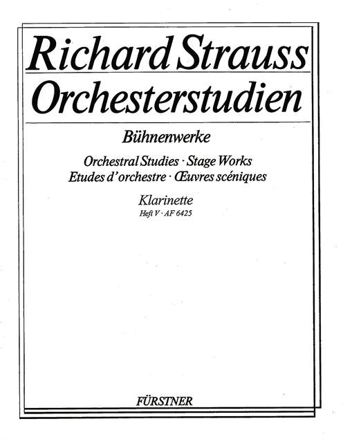Orchesterstudien aus Bühnenwerken Band 5
