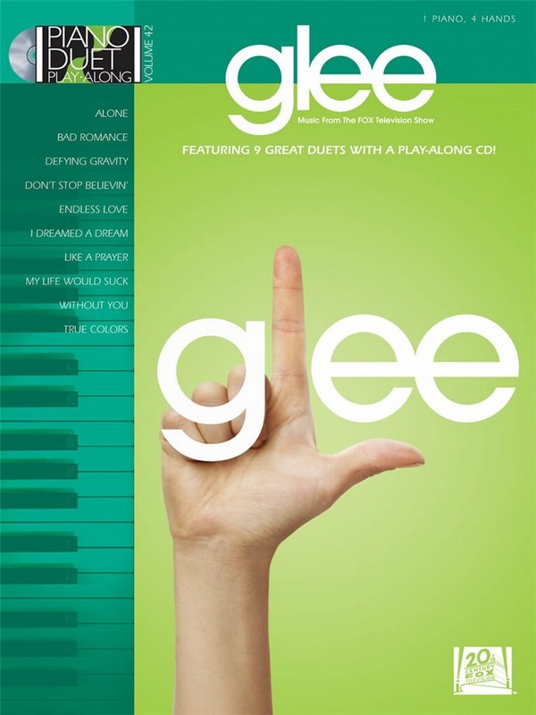 Glee (+CD): piano duet playalong vol.42