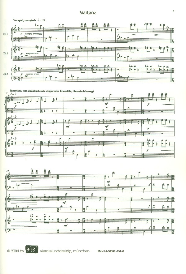 Sommerreigen Tanzszenen