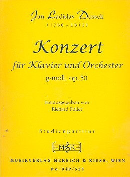 Konzert g-Moll op.50 für Klavier und Orchester