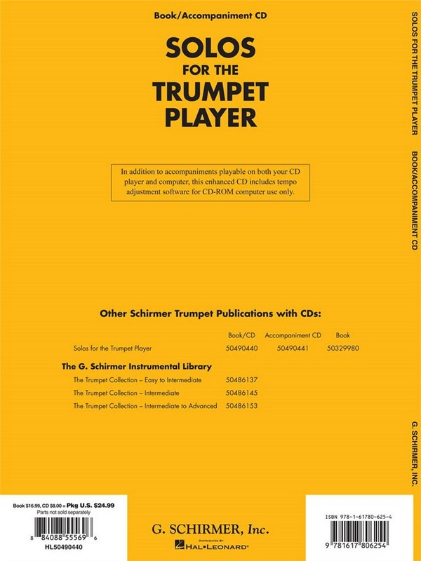 Solos for the Trumpet Player (+Audio Access)