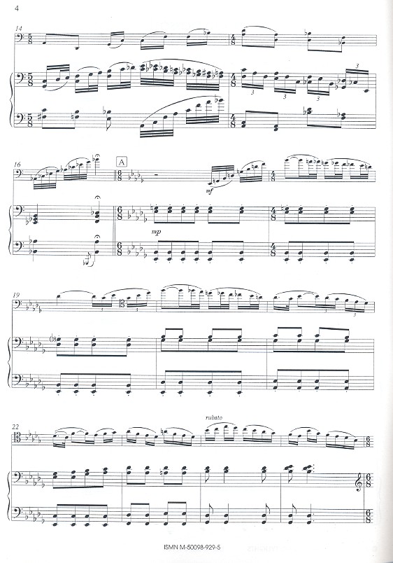 2 Tangos für Violoncello und Klavier