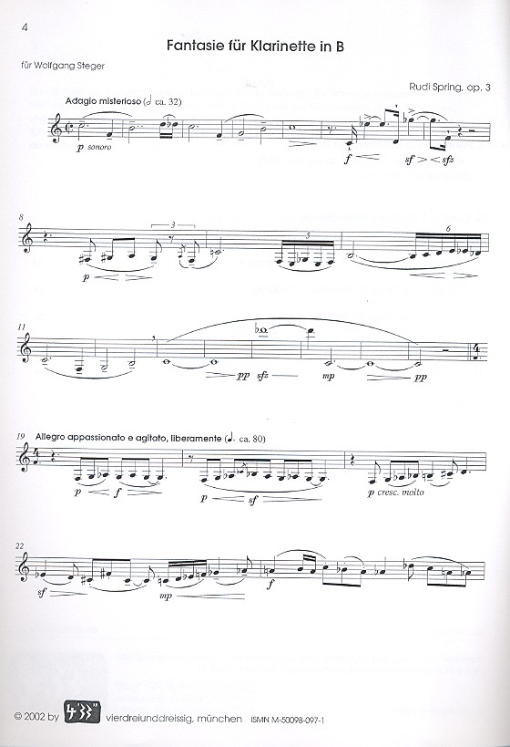 Musik für Klarinette