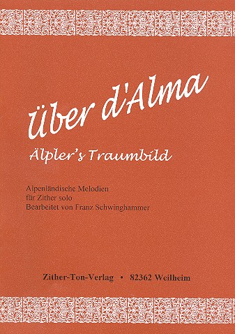 Über d' Alma für Konzertzither