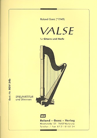 Valse für Gitarre und Harfe