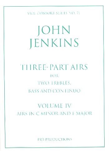 Three-Part Airs vol.4 for 2 trebles,