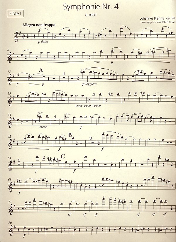 Sinfonie e-Moll Nr.4 op.98