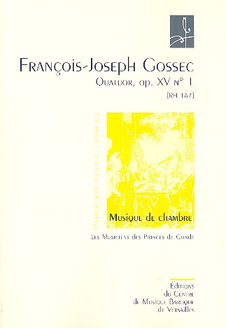 Quator op.15,1 RH187 por 2 violons,