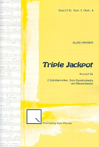 Triple Jackpot für 3 Klarinetten (BBBass)