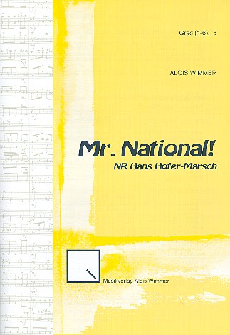 Mr. National: für Blasorchester