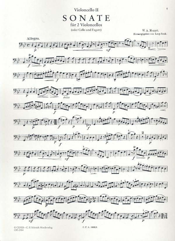 Sonate KV292