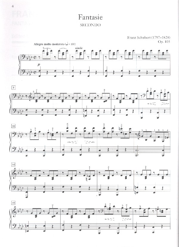 Fantasia f minor op.103 D940 (+CD)