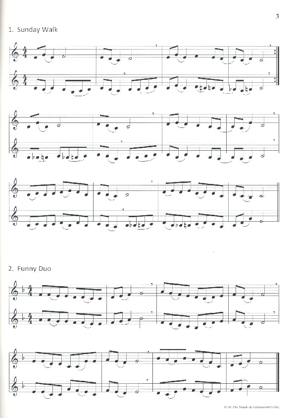 Leichte Jazzduette Band 1 