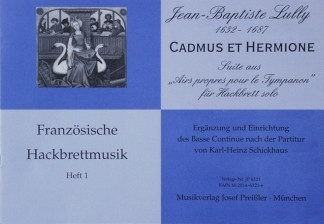 Cadmus et Hermione für Hackbrett