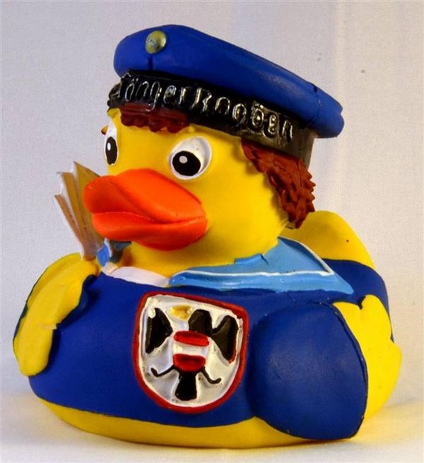 Bade-Ente Wiener Sängerknaben blau