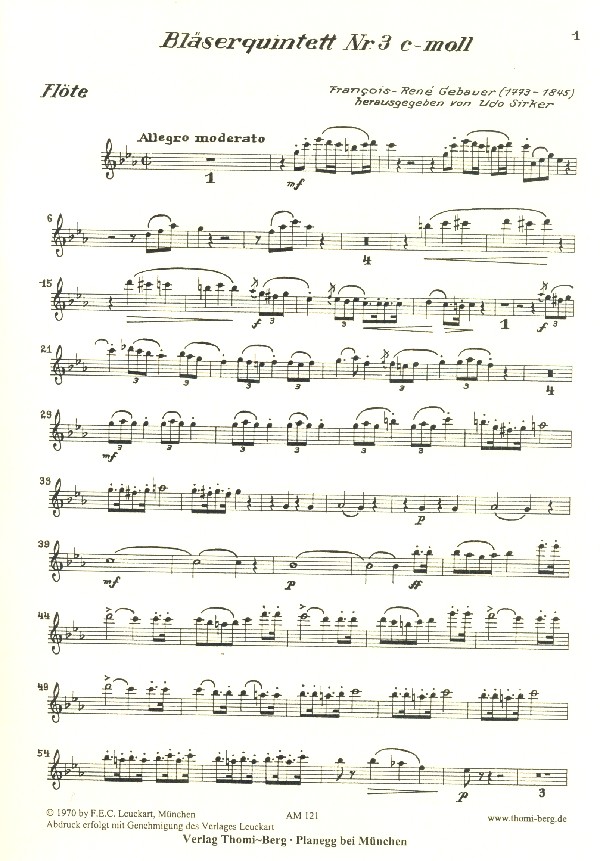 Quintett c-Moll Nr.3
