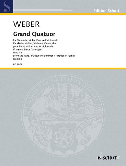 Grand Quatuor B-Dur WeV P.5
