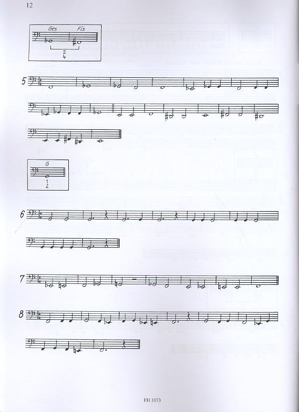 Tuba-Fibel für Kontrabasstuba in B