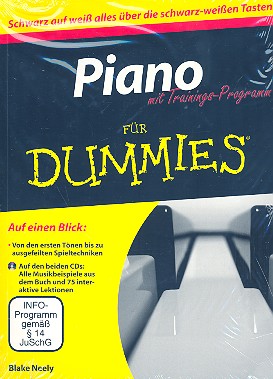 Piano mit Trainingsprogramm für Dummies (+2 CD's)
