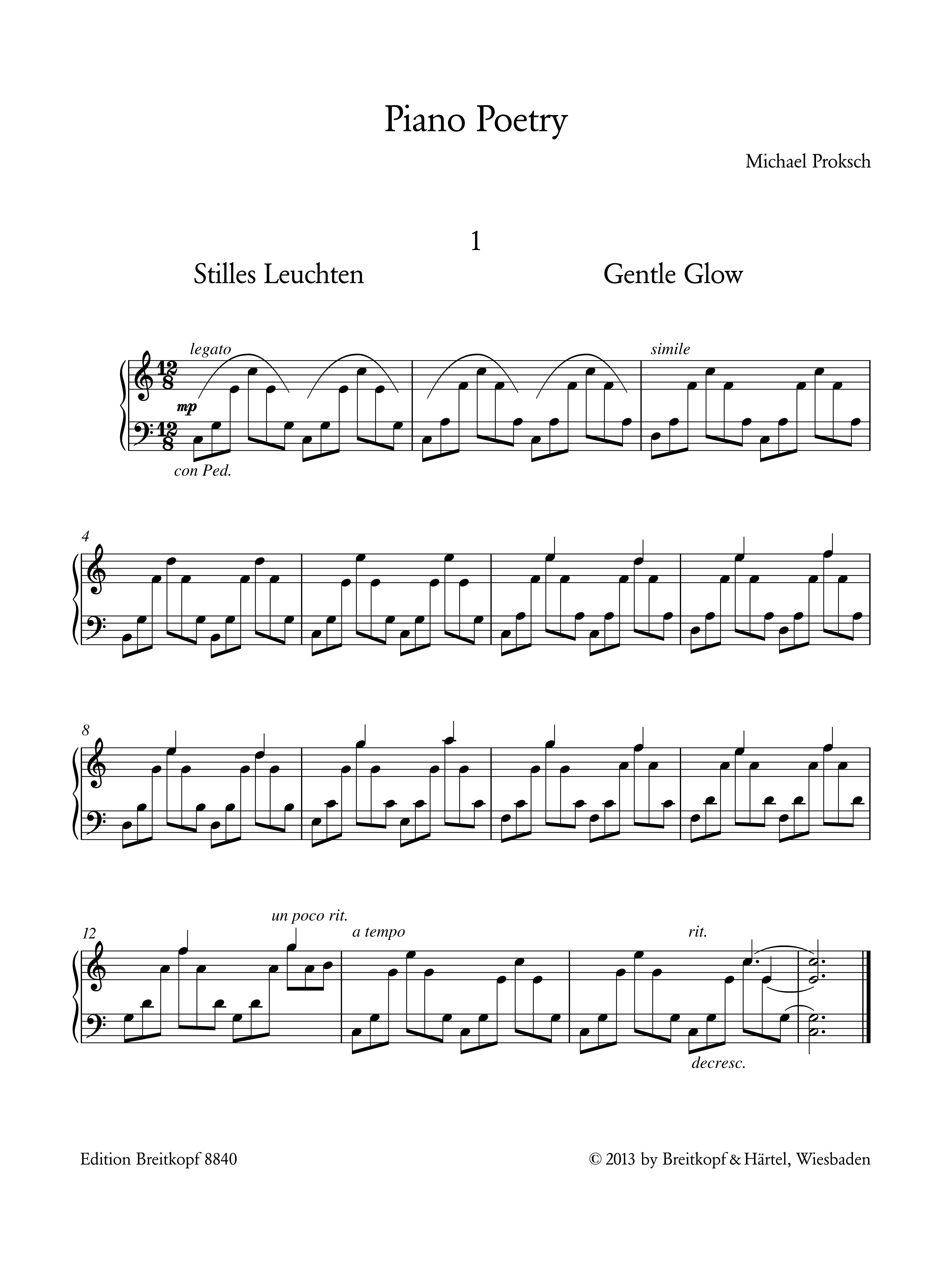 Piano Poetry (+Download)