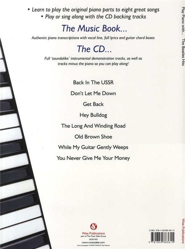 Play Piano with (+CD): The Beatles Hits