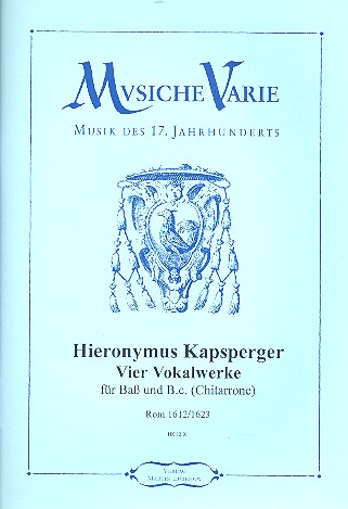 4 Vokalwerke für Bass und Bc (Chitarrone)