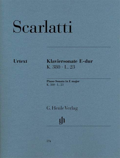 Sonate E-Dur K380 (L23)
