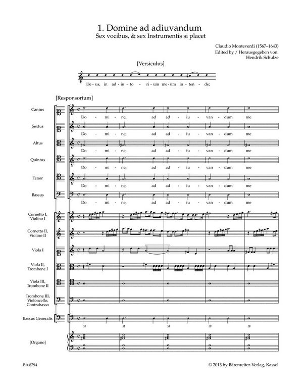 Vespro della beata vergine 