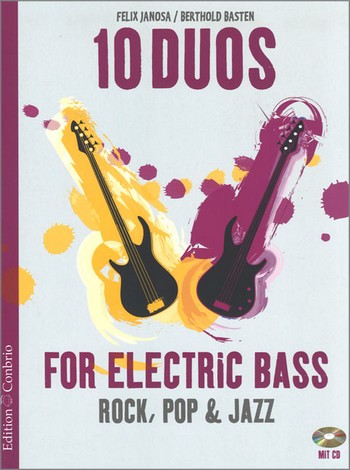 10 Duos (+CD): für 2 E-Bässe