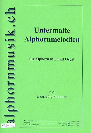 Untermalte Alphornmelodien