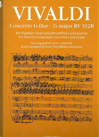 Konzert G-Dur RV312R für Flautino