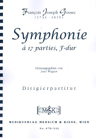 Symphonie F-Dur à 17 parties