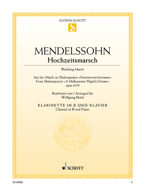 Hochzeitsmarsch op. 61/9