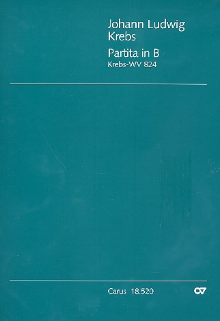 Partita in B KrebsWV824 für Cembalo