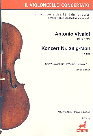 Konzert g-Moll Nr.28 RV531