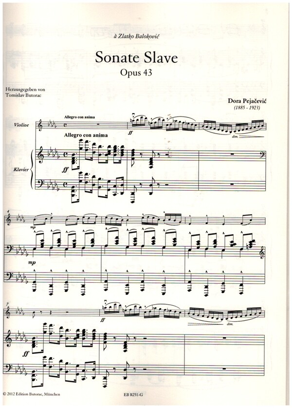 Sonate slave op.43