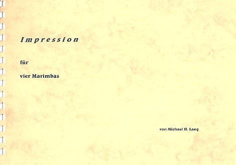 Impression für 4 Marimbaphone