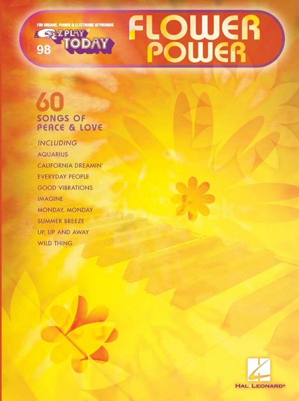 Flower Power for piano (keyboard/organ)