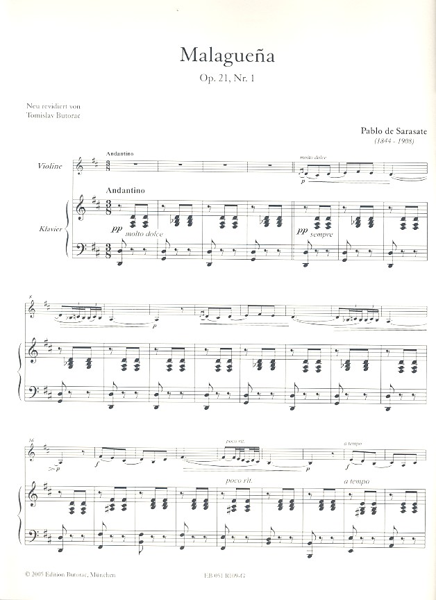 Malaguena op.21,1