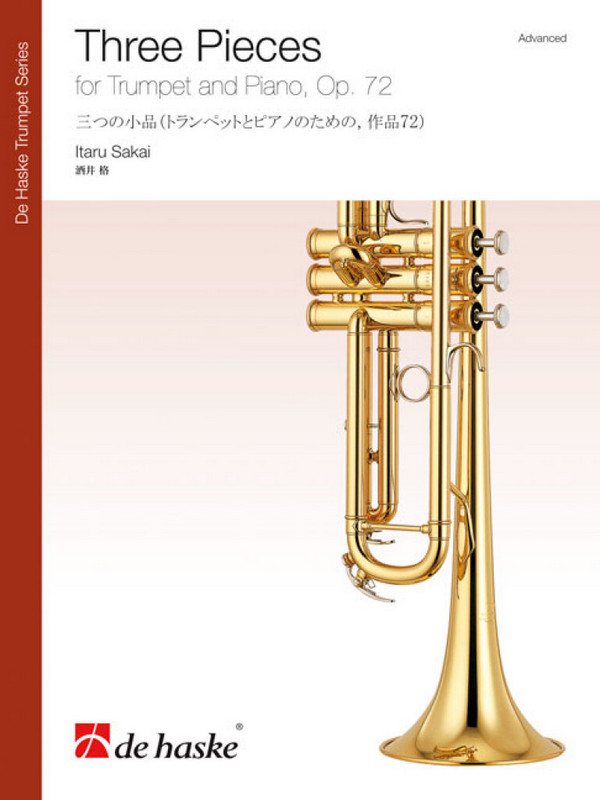 3 Pieces op.72 for trumpet and piano
